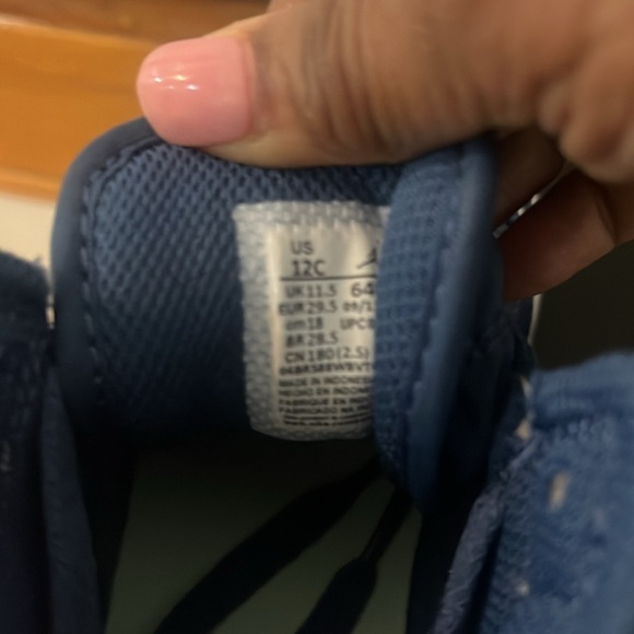 Jordan 1 Mid Mystic Navy Mint Foam sneakers PS 12c toddler Nike - Picture 11 of 13